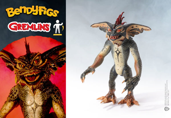 Mohawk - BendyFig - The Noble Collection - Gremlins - Goblin Wood