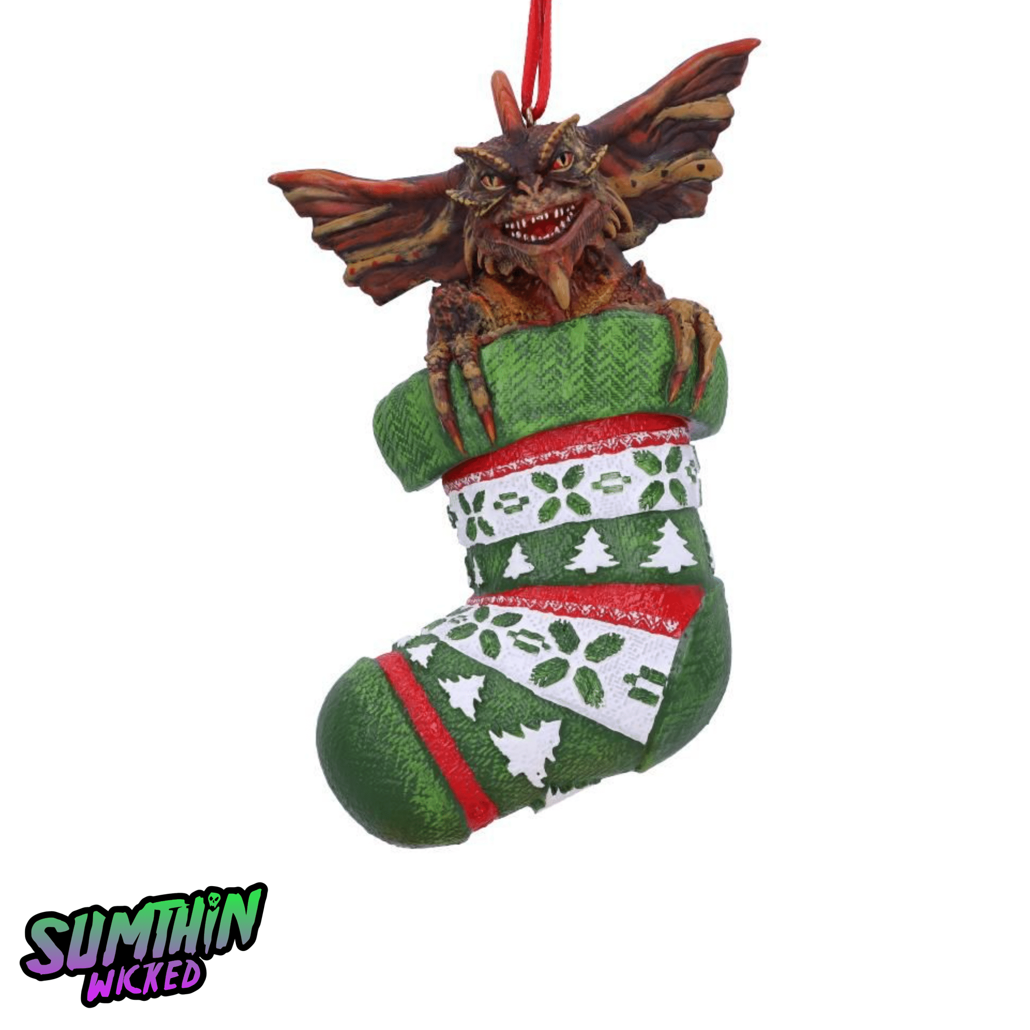 Mohawk - Stocking Hanging Ornament - Gremlins - Goblin Wood