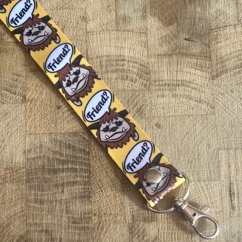 Monster Lanyard - Labyrinth Inspired - Goblin Wood Exclusive - Goblin Wood