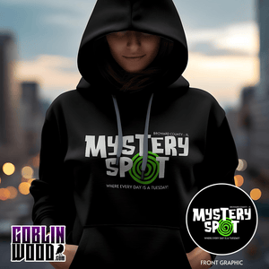 Mystery Spot - Premium Black Hoody - Supernatural Inspired - Goblin Wood Exclusive - Goblin Wood