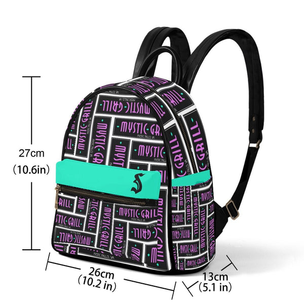 Mystic Grill AOP Print Mini Backpack - TVD Inspired - Goblin Wood Exclusive - Goblin Wood