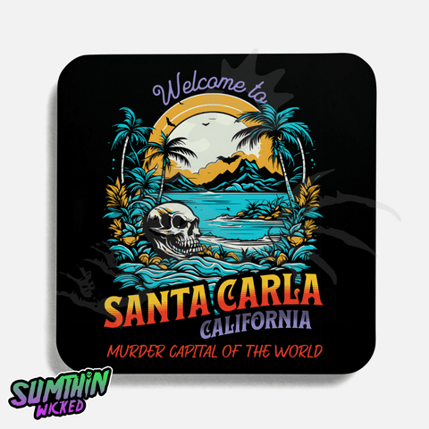 Paradise? - Drinks Coaster - The Lost Boys Inspired - Sumthin Wicked Exclusive - Goblin Wood