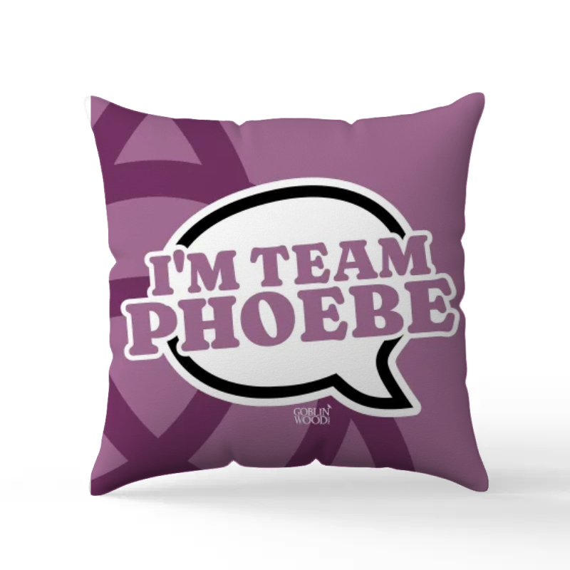 I'm Team Phoebe Speech Bubble Scatter Cushion - Charmed inspired