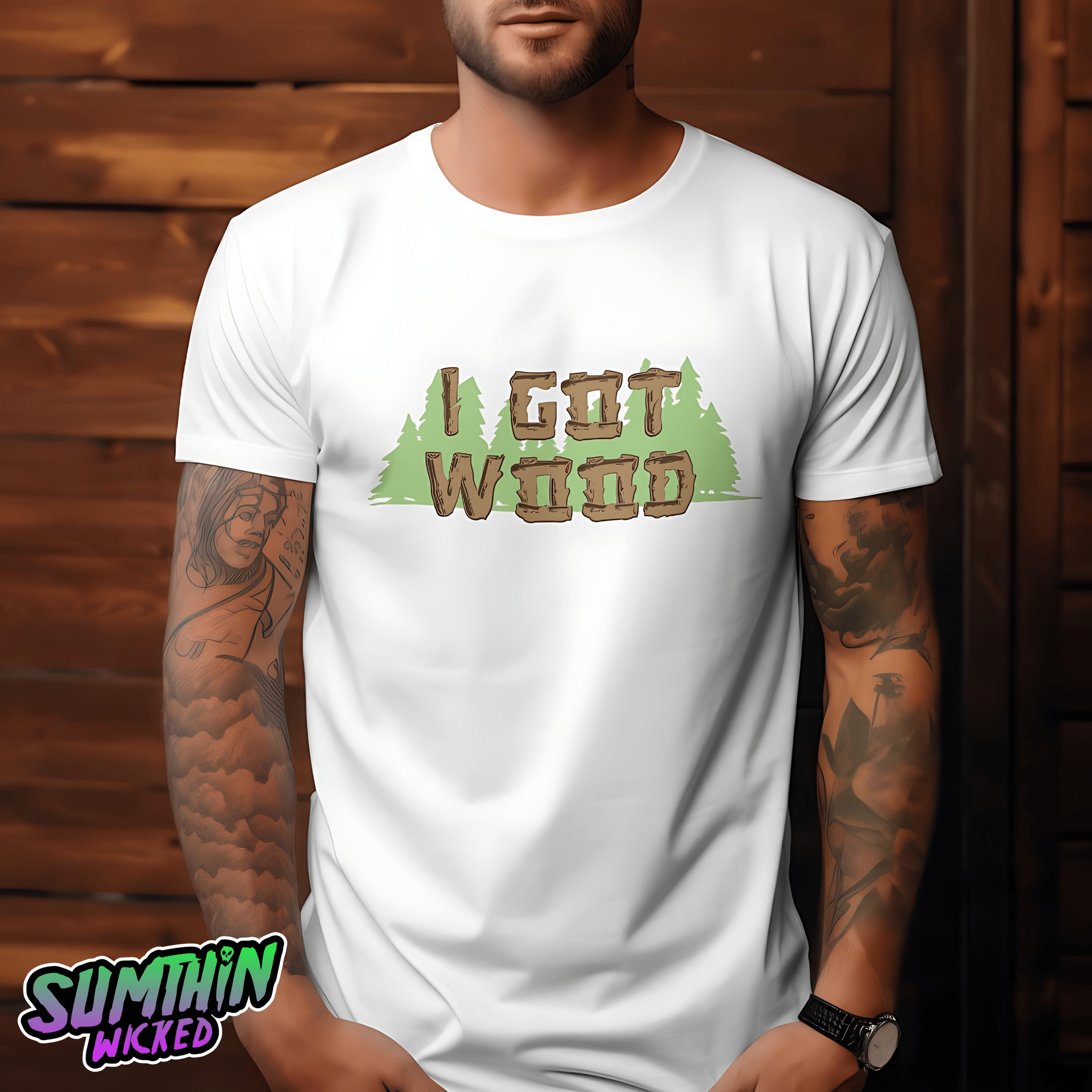 Player One - White Premium T-Shirt - Shaun Of The Dead Inspired - Sumthin Wicked Exclusive - Goblin Wood