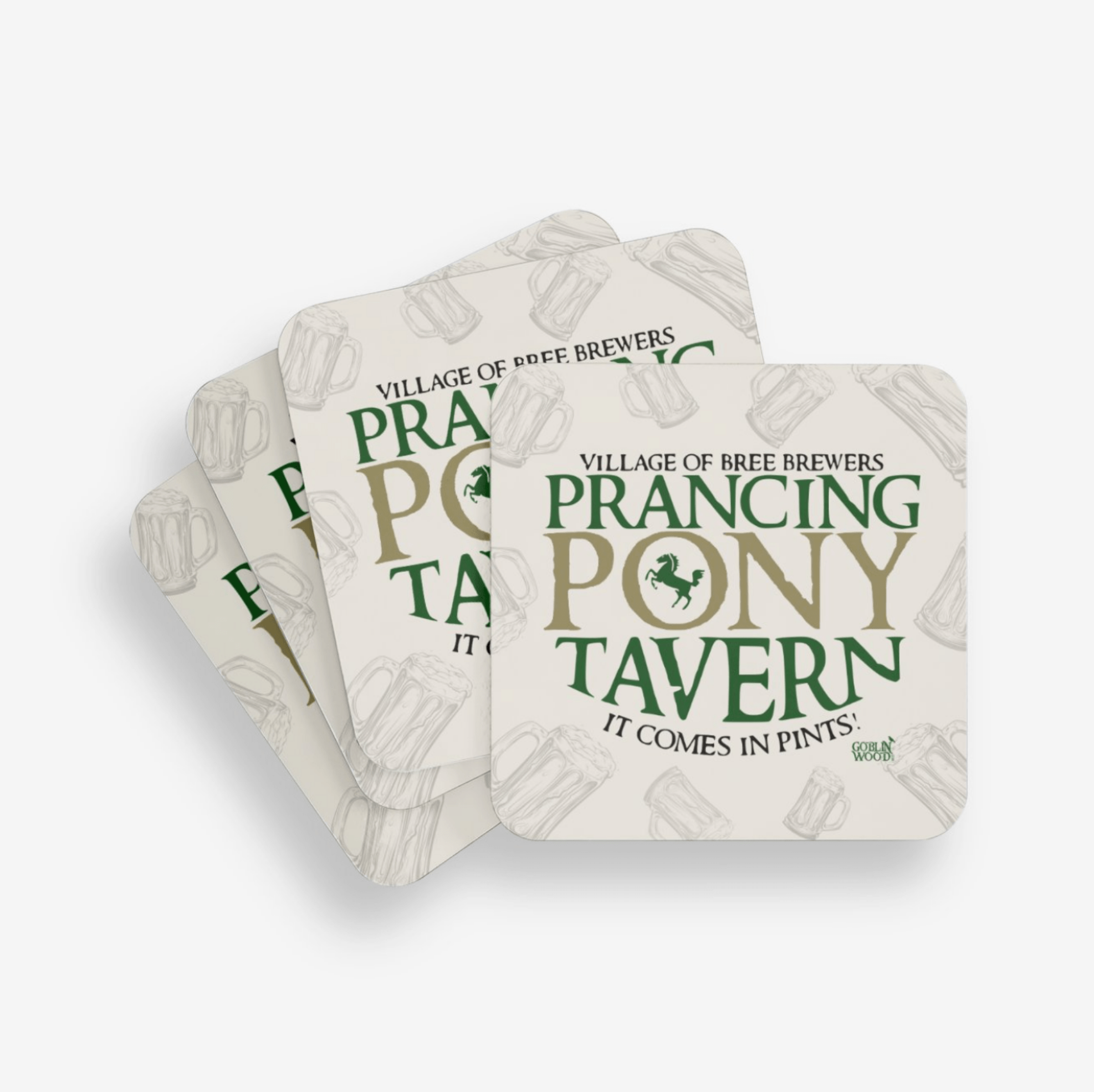 Pony Tavern Coaster - LOTR inspired - Goblin Wood