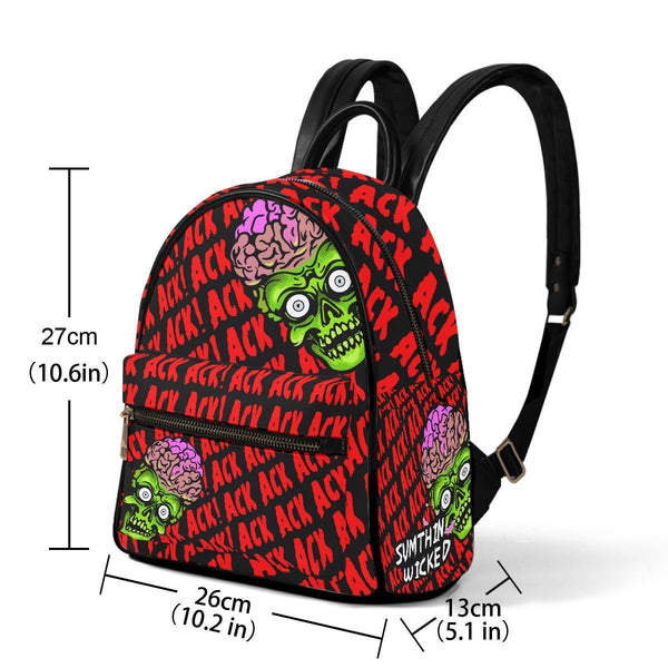 *PRE ORDER* Ack Ack Ack! - AOP Print Mini Backpack - Mars Attacks! Inspired - Sumthin Wicked Exclusive - Goblin Wood