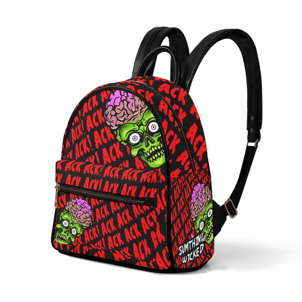 *PRE ORDER* Ack Ack Ack! - AOP Print Mini Backpack - Mars Attacks! Inspired - Sumthin Wicked Exclusive - Goblin Wood