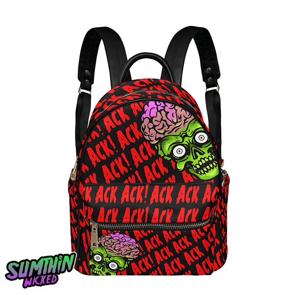 *PRE ORDER* Ack Ack Ack! - AOP Print Mini Backpack - Mars Attacks! Inspired - Sumthin Wicked Exclusive - Goblin Wood