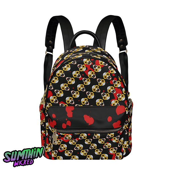 *PRE ORDER* Arty AOP Print Mini Backpack - Terrifier Inspired - Sumthin Wicked Exclusive - Goblin Wood