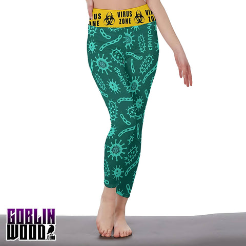 *PRE ORDER* Croatoan - AOP Ladies Leggings - Goblin Wood Exclusive - Goblin Wood