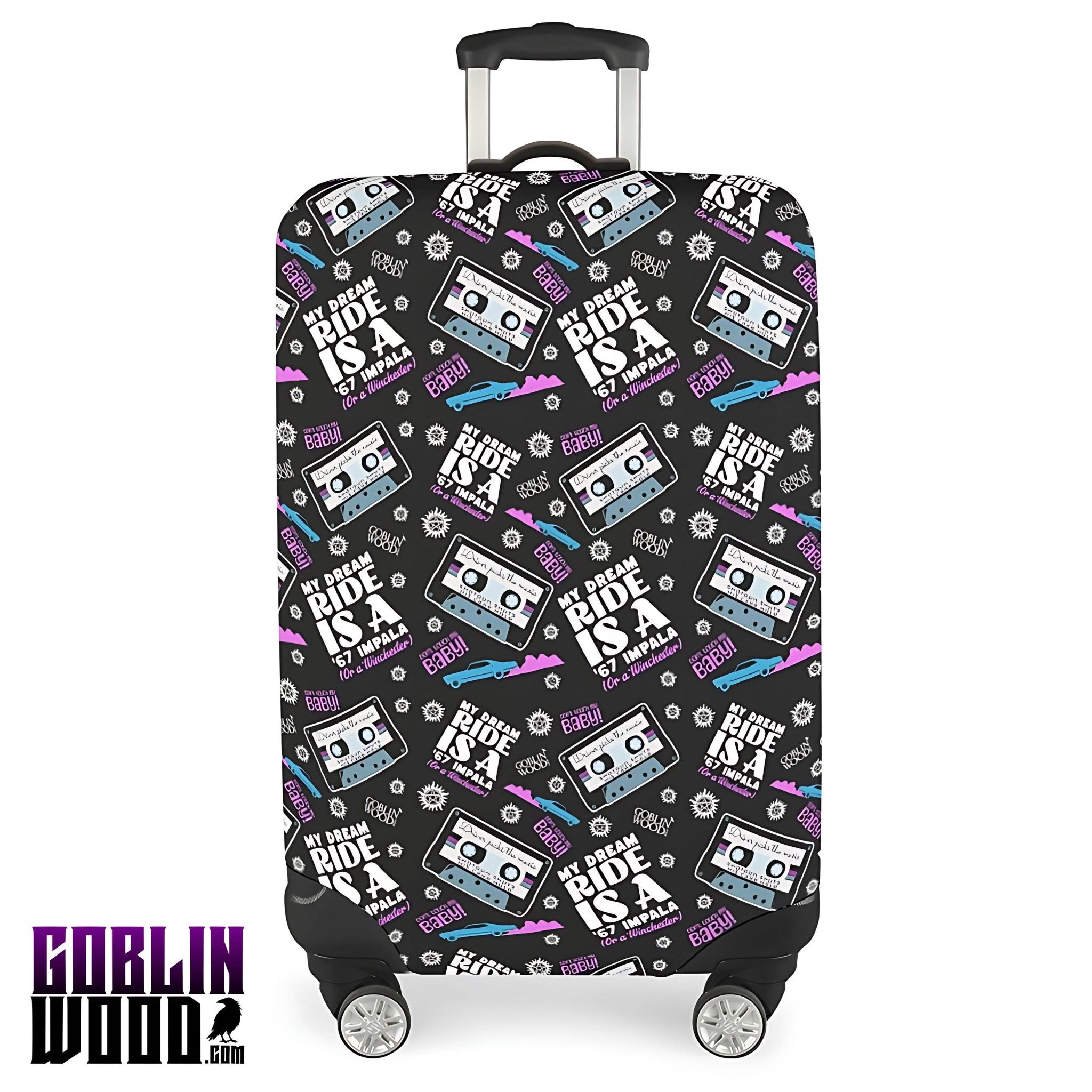 *PRE - ORDER* Dream Ride - Luggage Cover - Supernatural Inspired - Goblin Wood Exclusive - Goblin Wood