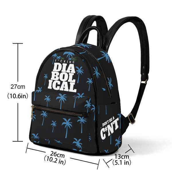 *PRE - ORDER* F*cking Diabolical - Mini Backpack - The Boys Inspired - Goblin Wood Exclusive - Goblin Wood