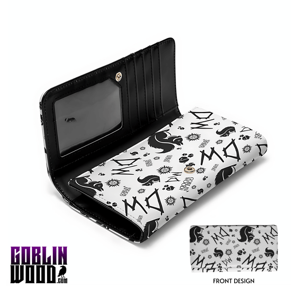 *PRE - ORDER* Initially Dean (WHITE) - Supernatural Inspired Purse - Goblin Wood Exclusive - Goblin Wood