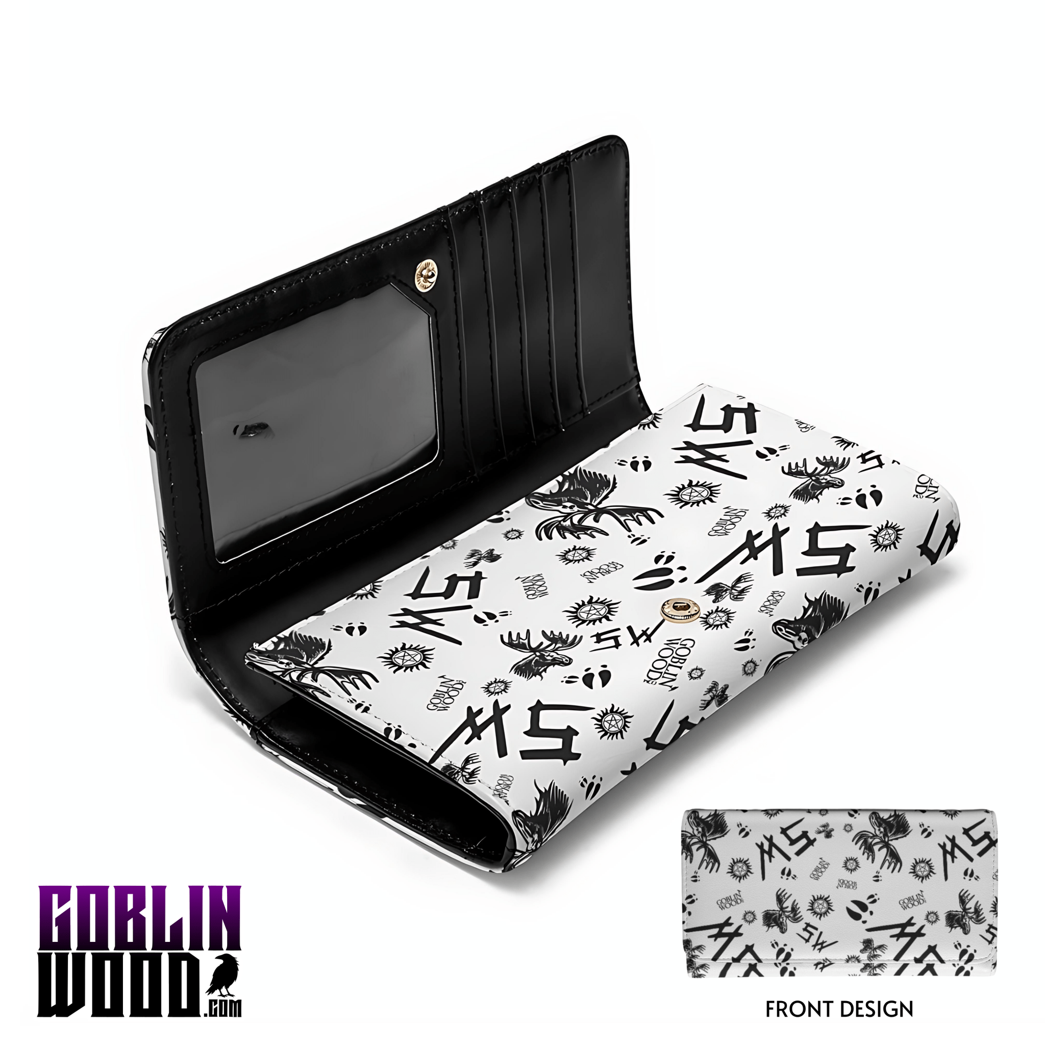 *PRE - ORDER* Initially Sam (WHITE) - Supernatural Inspired Purse - Goblin Wood Exclusive - Goblin Wood