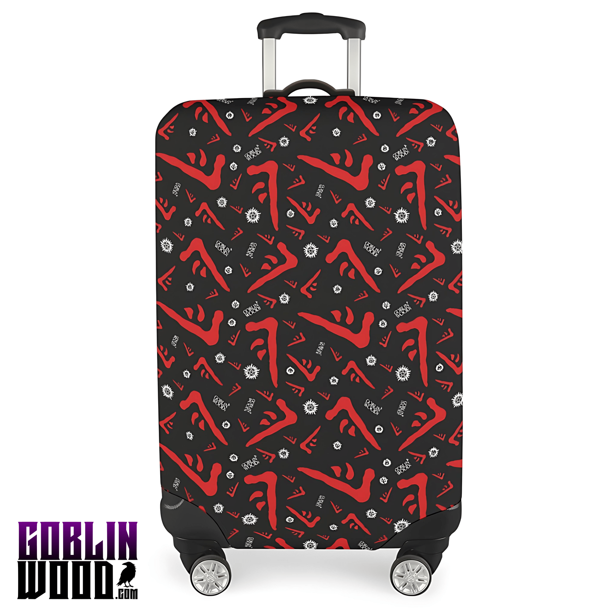 *PRE - ORDER* Mark of Cain - Luggage Cover - Supernatural Inspired - Goblin Wood Exclusive - Goblin Wood