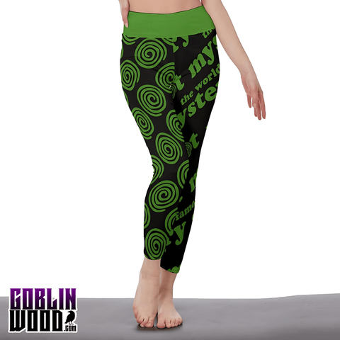 *PRE ORDER* Mystery Spot - AOP Ladies Leggings - Goblin Wood Exclusive - Goblin Wood