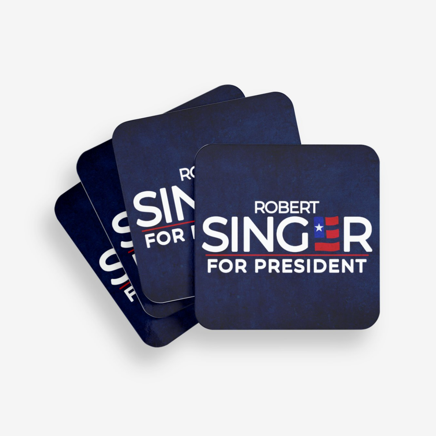 Singer For President Coaster - The Boys Inspired - Goblin Wood Exclusive