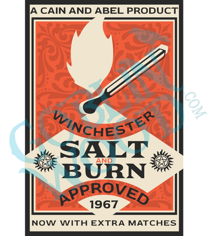 Salt & Burn - Supernatural Inspired - Goblin Wood