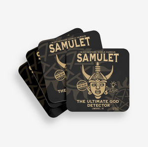 Samulet Detector Coaster - Supernatural Inspired