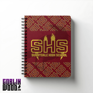 SHS - A5 Lined Notebook - Buffy Inspired - Goblin Wood Exclusive - Goblin Wood