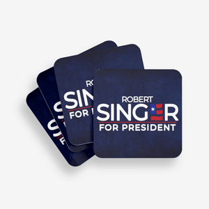 Singer For President Coaster - The Boys Inspired - Goblin Wood Exclusive - Goblin Wood