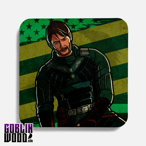 Soldier Boy - drinks Coaster - The Boys Inspired - Goblin Wood Exclusive - Goblin Wood