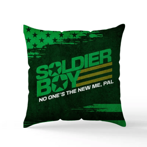 Soldier Boy Logo Scatter Cushion - The Boys Inspired - Goblin Wood Exclusive - Goblin Wood