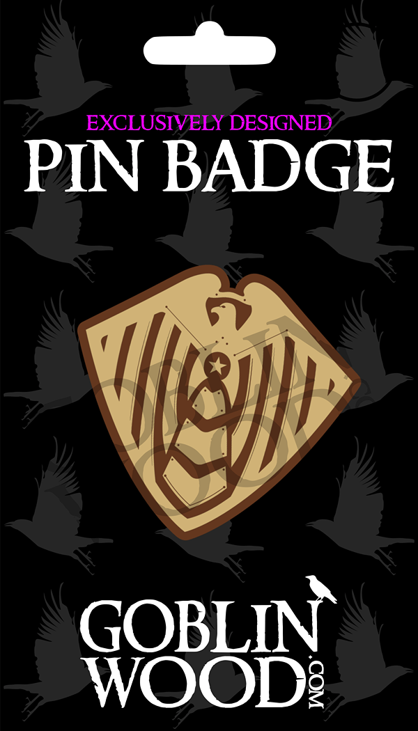 Soldier Boy Shield Pin Badge - The Boys Inspired - Goblin Wood Exclusive - Goblin Wood