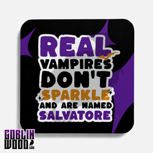 Sparkle - Drinks Coaster - TVD Inspired - Goblin Wood Exclusive - Goblin Wood