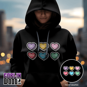 Sweety - Black Valentine's Day Premium Hoody - Supernatural Inspired - Goblin Wood Exclusive - Goblin Wood