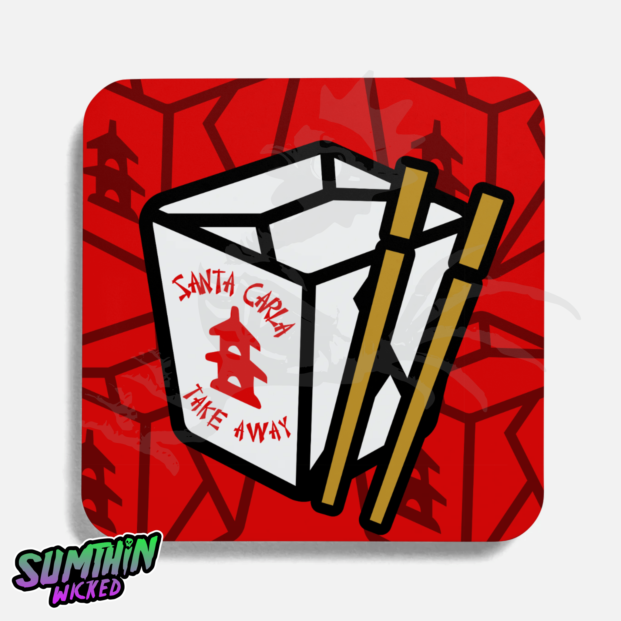 Take Away - Drinks Coaster - The Lost Boys Inspired - Sumthin Wicked Exclusive - Goblin Wood