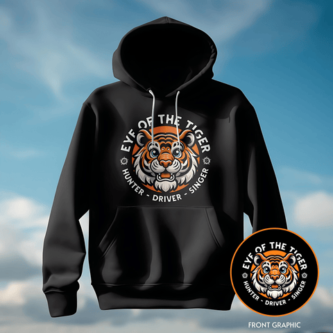 Tiger - Black Kids Hoody - Goblin Wood Exclusive - Goblin Wood