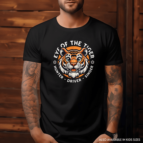 Tiger - Black Premium T-Shirt - Goblin Wood Exclusive - Goblin Wood