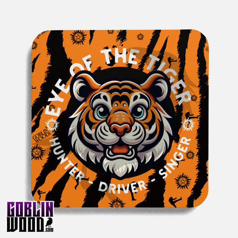 Tiger - Drinks Coaster - Supernatural Inspired - Goblin Wood Exclusive - Goblin Wood