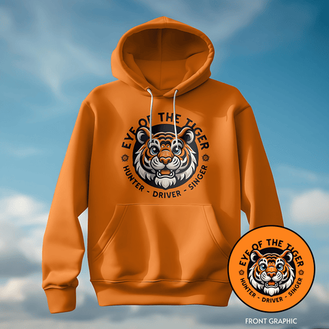 Tiger - Orange Kids Hoody - Goblin Wood Exclusive - Goblin Wood