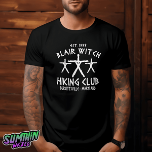 Twanas - Black Premium T-Shirt - The Blair Witch Project Inspired - Sumthin Wicked Exclusive - Goblin Wood