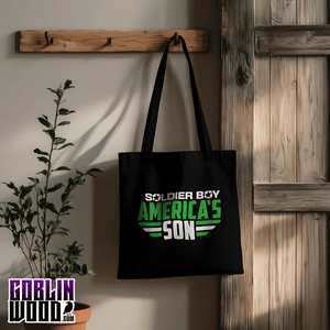 USA - Black Tote Bag - The Boys Inspired - Goblin Wood Exclusive - Goblin Wood