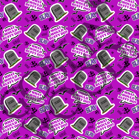 What Would Buffy Do? Buffy Inspired Phone Background - Goblin Wood Exclusive - Goblin Wood